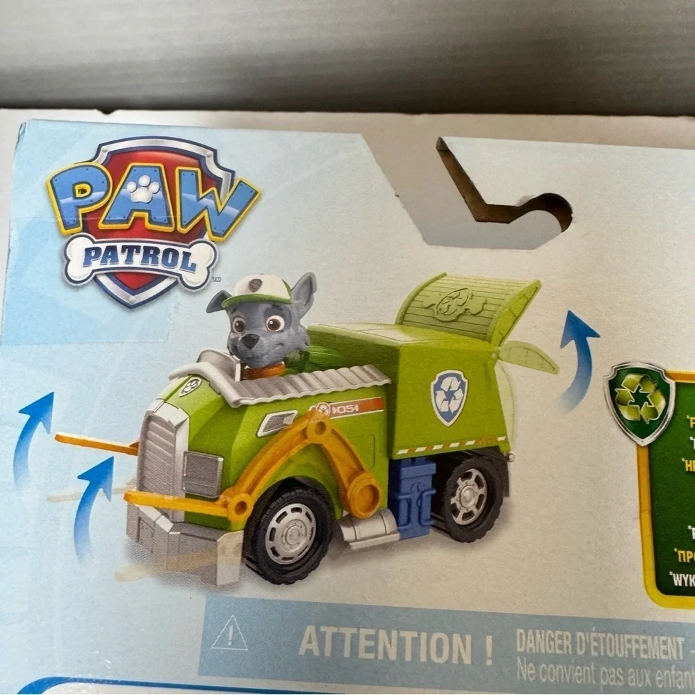 PAW Patrol, Rubble’s Bulldozer, Marshall’s Firetruck & Rocky Recycle Truck